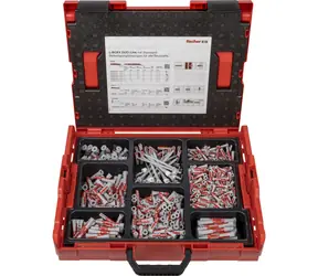 fischer 558626 DuoLine L-Boxx sada hmoždinek 102 ks