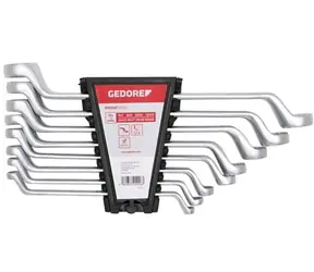 GEDORE 3300926 / Sada oboustraných očkových klíčů / 6 - 22 / 8 ks 