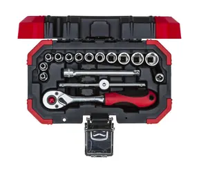 GEDORE 3300050 / Sada ráčny a nástavců / 1/4" / 16 ks