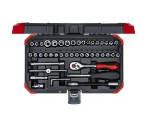 GEDORE 3300052 / Sada ráčny a nástavců / 1/4" / 46 ks 