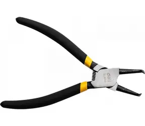 Deli Tools EDL0343 Ohnuté kleště na vnitřní pojistné kroužky 7"