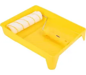 Deli Tools EDL509703 Malířská sada 3 v 1 / váleček / podnos / rukojeť
