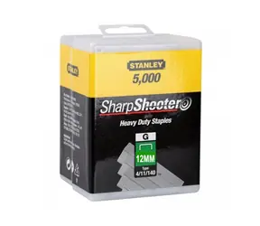 Stanley 1-TRA708-5T / Spony typ G / 12 mm / 5000ks