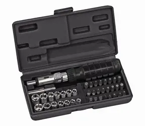 KREATOR KRT500101 / Ráčnový šroubovák / 1/4" / 23 bitů / 14 klíčů