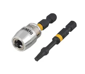 DeWalt DT70537T / Sada bitů Torison včetně magnetického nástavce / 2ks / T20 50mm