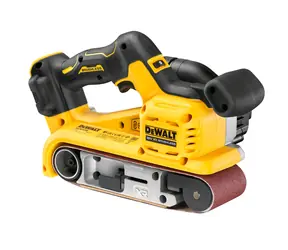 DeWalt DCW220N / Aku pásová bruska / 18 V / Rychlost pásu až 320m-min / 75x140mm