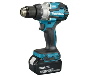 Makita DHP489RTJ / Aku Příklepový vrtačka / 18V / Li-ion / 1800 ot-min / 5.0 Ah