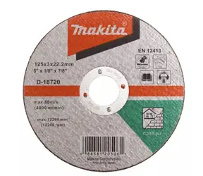 Makita D-18720 Řezný kotouč na kámen 125 x 2.5 mm x 22.23 mm