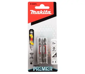 Makita E-03274 Impact Premier (E-form) sada torzních bitů PH2 x 50mm 2 ks