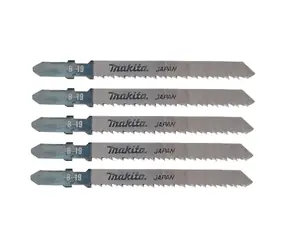 Makita A-85715 Sada Pilových plátků na dřevo - B19 65 mm / 12 TPI  (5 ks)