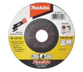 Makita B-53110 / brusný kotouč 125 mm 4.0 x 22.23 mm