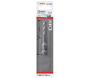 BOSCH HSS Impact 2608577052 / Spirálový vrták / 4.0 x 43 mm / 1 ks