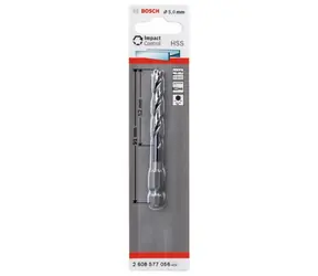 BOSCH HSS Impact 2608577056 / Spirálový vrták / 5.0 x 52 mm / 1 ks