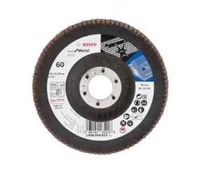 BOSCH X571 Best for Metal 2608606923 / Lamelový brusný kotouč / Zrnitost 60 / 125x22.23mm