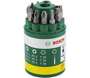 BOSCH 2607019452 / Sada bitů 10 ks