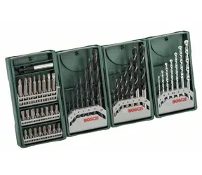 BOSCH 2607017071 / Mini X-Line Sada vrtáků a bitů Multipack 3+1