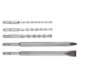 Metabo 630465000 / Sada vrtáků a sekáčů / SDS-PLUS / 5 dílů