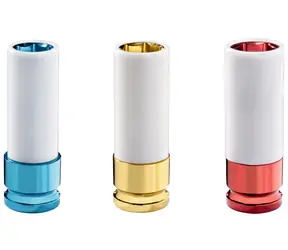 Metabo 628833000 / Sada nástrčných klíčů / 1/2" / 17 & 19 & 21 mm