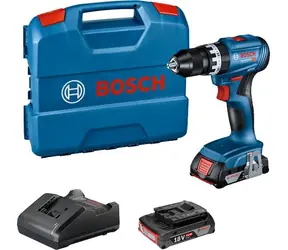 BOSCH GSB 18V-45 Professional / Aku vrtací šroubovák / 18V / 1.900 ot-min / 2x 2.0 Ah