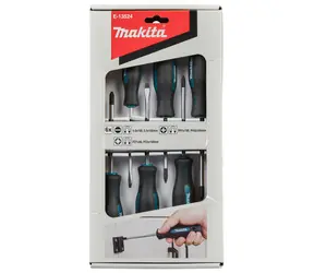 Makita E-13524 Sada šroubováků 6ks / PH1/PH2/PZ1/PZ2/SL4/SL5.5