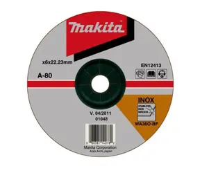 Makita A-80656 / pilový kotouč na kov / 125 x 6mm / Průměr otvoru: 22.23 mm