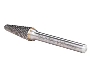 Makita B-52819 HM frézovací kužel s kulatou hlavou na kov / Stopka 6 mm / 10 x 20 mm