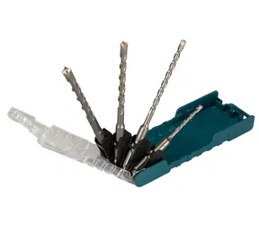Makita E-14249 Sada 4ks vrtáků do zdiva / 5x110mm & 6x160mm &  8x160mm & 10x160mm / SDS-PLUS