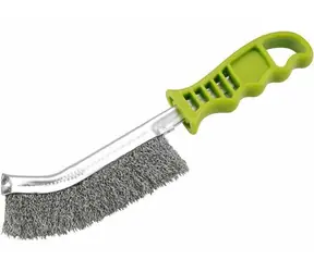 EXTOL-CRAFT Kartáč nerezový / plastová rukojeť / 240mm / vlnitý drát S 0.3mm