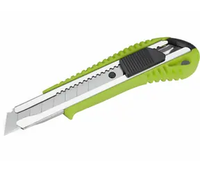 EXTOL-CRAFT Nůž ulamovací s kovovou výstuhou 18mm / Auto-lock 
