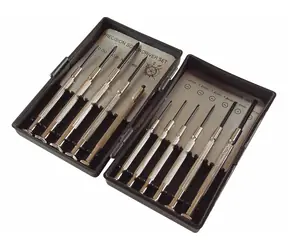 EXTOL-CRAFT Šroubováky hodinářské (- +) sada 11ks / špička 