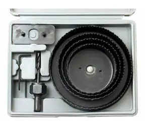 EXTOL-CRAFT Vrtáky vykružovací korunkové - sada 8ks / max. hloubka vrtu 25mm