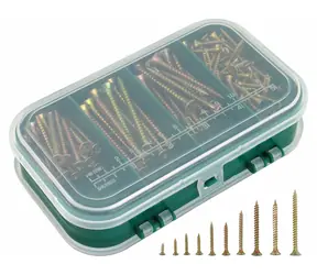 EXTOL-CRAFT Vruty do dřeva 9 rozměrů 310ks / 3.0x12mm až 5.0x60mm