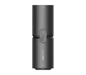 HOTO Přenosný mini kompresor černá / 1900 mAh / 75 dB / 15000 Pa
