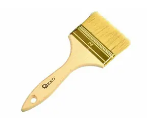 GEKO G66005 Štětec plochý 90 mm / dřevěná rukojeť 