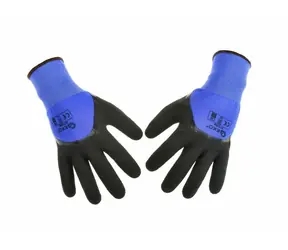 GEKO Ochranné pracovní rukavice 3/4 - pěnový latex velikost 8