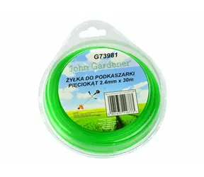 GEKO Struna do sekačky 2.4mm 30m / hvězdicový profil / nylon