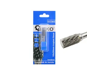 GEKO Fréza na kov válcová s hranou 10x20mm / 6mm 