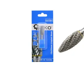 GEKO Fréza na kov válcová 12x32mm / 6mm 