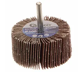GEKO G78753 / Brusný kotouč se stopkou / 60 x 30 x 6 mm / P100