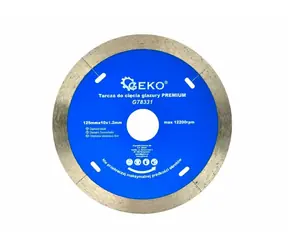 GEKO G78331 / Řezný kotouč diamantový celoobvodový / 125 x 10 x 22.2 mm
