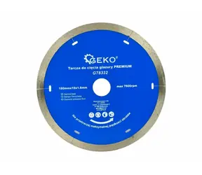 GEKO G78332 / Řezný kotouč diamantový celoobvodový / 180 x 10 x 22.2 mm