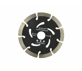 GEKO G00287 / Řezný kotouč diamantový segmentový / 125 x 10 x 22.2 mm