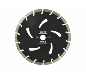 GEKO G00284 / Řezný kotouč diamantový segmentový / 230 x 10 x 22.2 mm