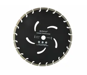 GEKO G00297 / Řezný kotouč diamantový segmentový / 350 x 10 x 25.4 mm