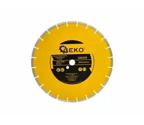 GEKO G00228 / Řezný kotouč diamantový segmentový / 350 x 8 x 25.4 mm