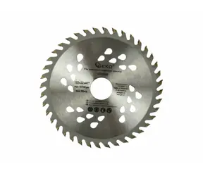 GEKO G78005 / Pilový kotouč vidiový s otvory / 125 x 22 mm / 40T