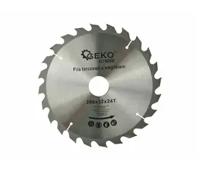 GEKO G78050 / Pilový kotouč vidiový s otvory / 200 x 32 mm / 24T