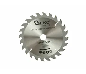 GEKO G00129 / Pilový kotouč vidiový / 180 x 22 mm / 24T