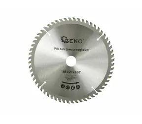 GEKO G00092 / Pilový kotouč vidiový / 185 x 20 mm / 60T