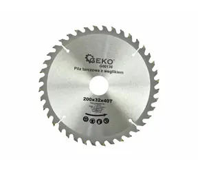 GEKO G00136 / Pilový kotouč vidiový / 200 x 32 mm / 40T